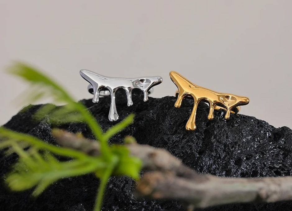Cast Fashion Personality Open Ring - Ecru