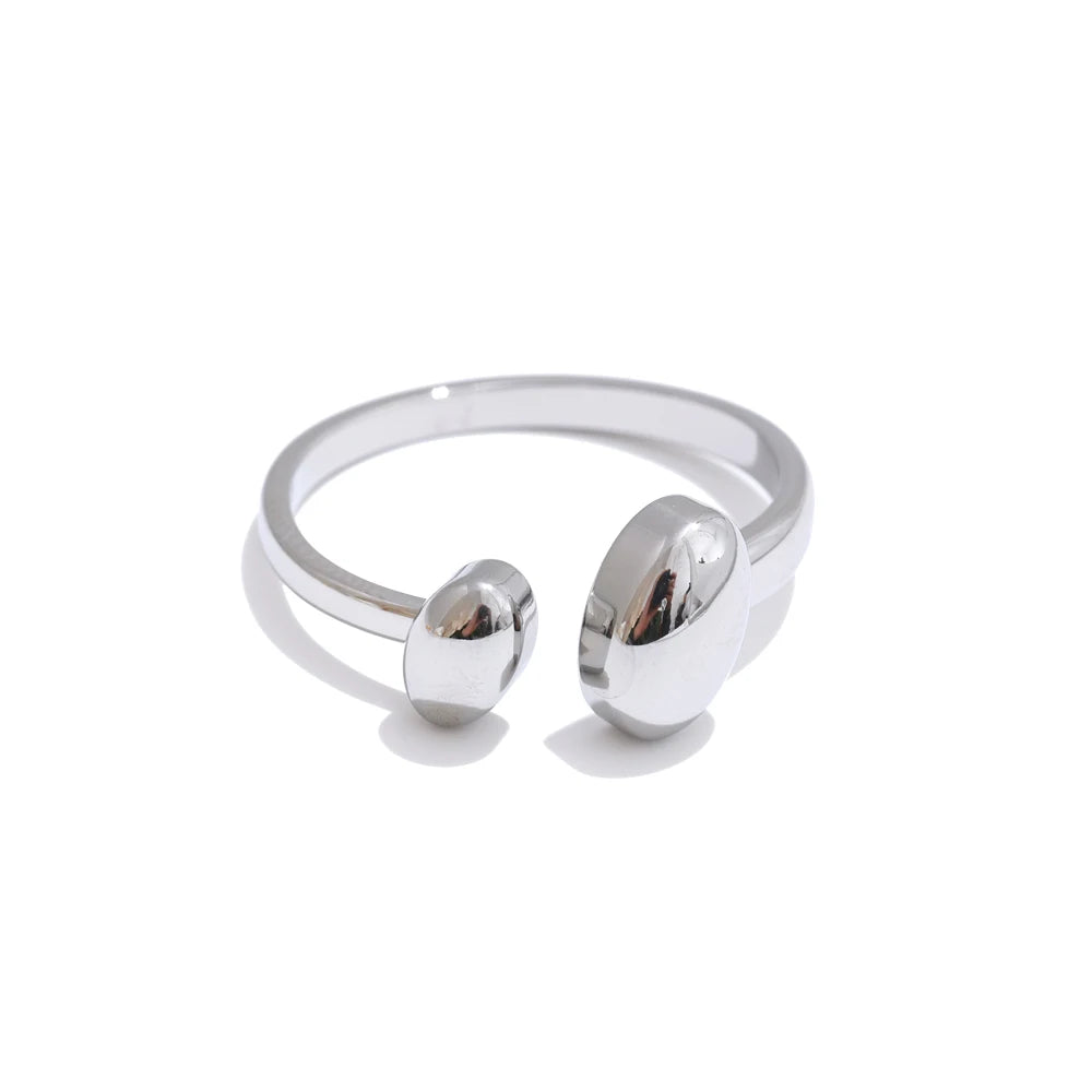 Timeless Modern Adjustable Ring - Ecru