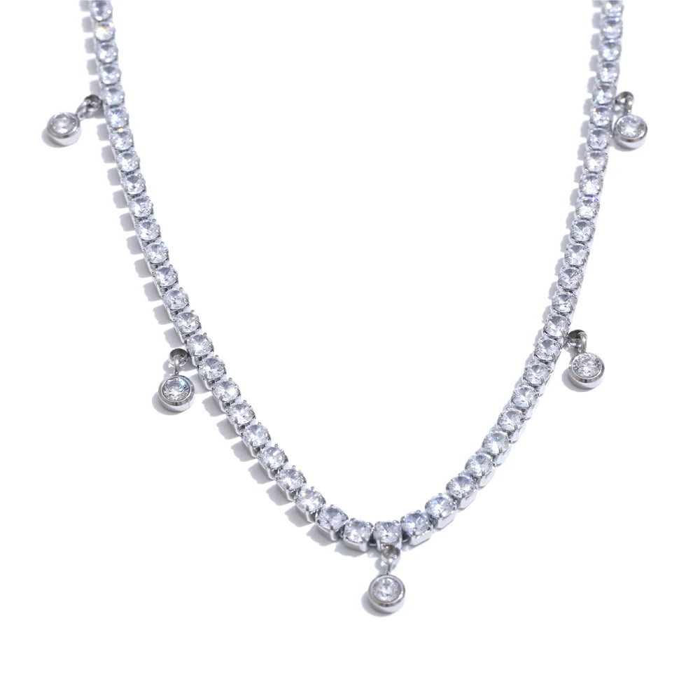 Zircon Shiny Classic Charm Set - Ecru