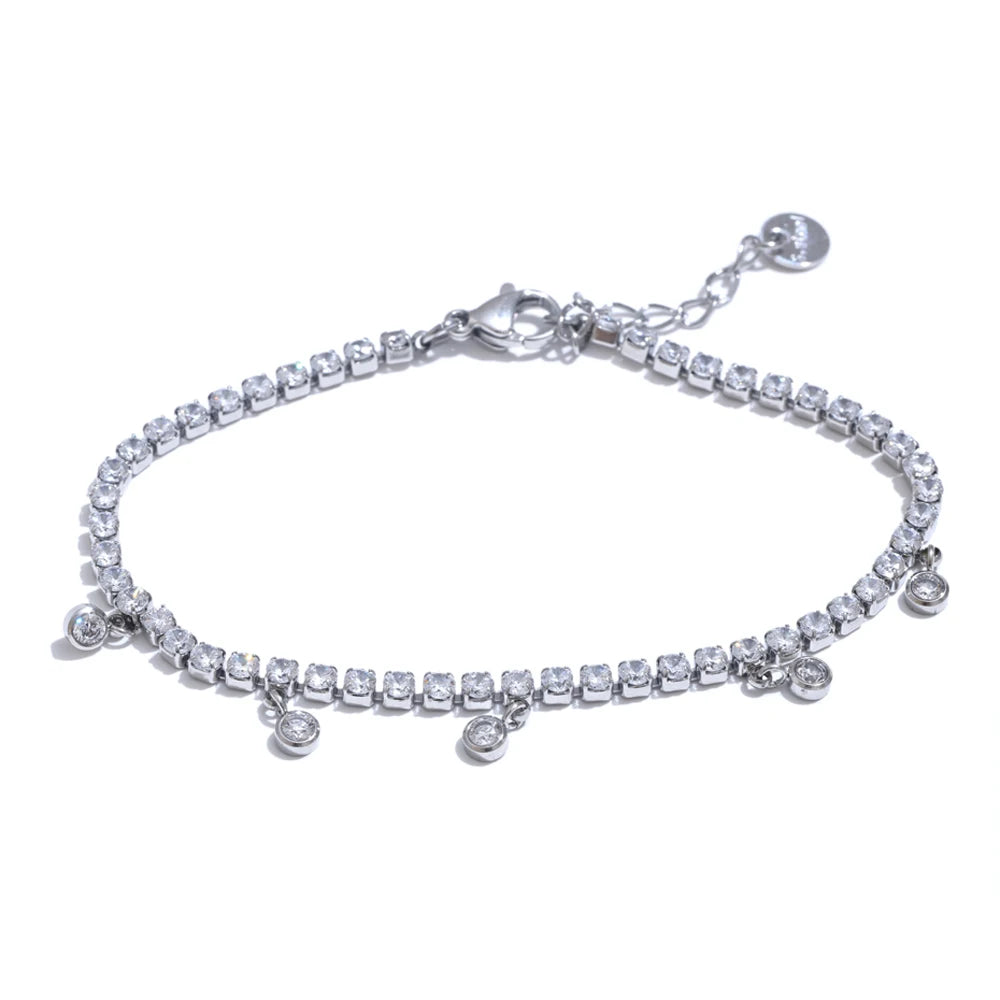 Zircon Shiny Classic Charm Set - Ecru