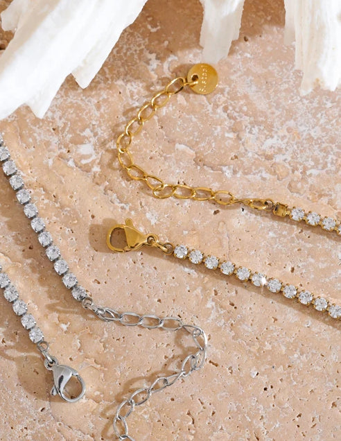 Zircon Shiny Classic Charm Set - Ecru