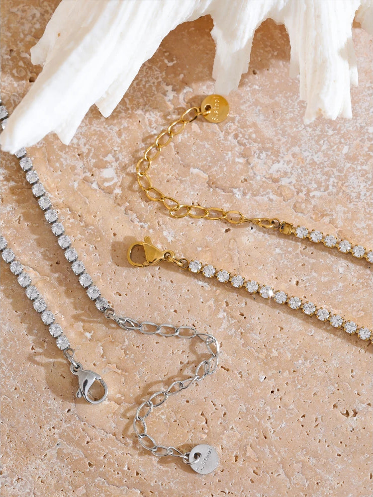 Zircon Shiny Classic Charm Set - Ecru